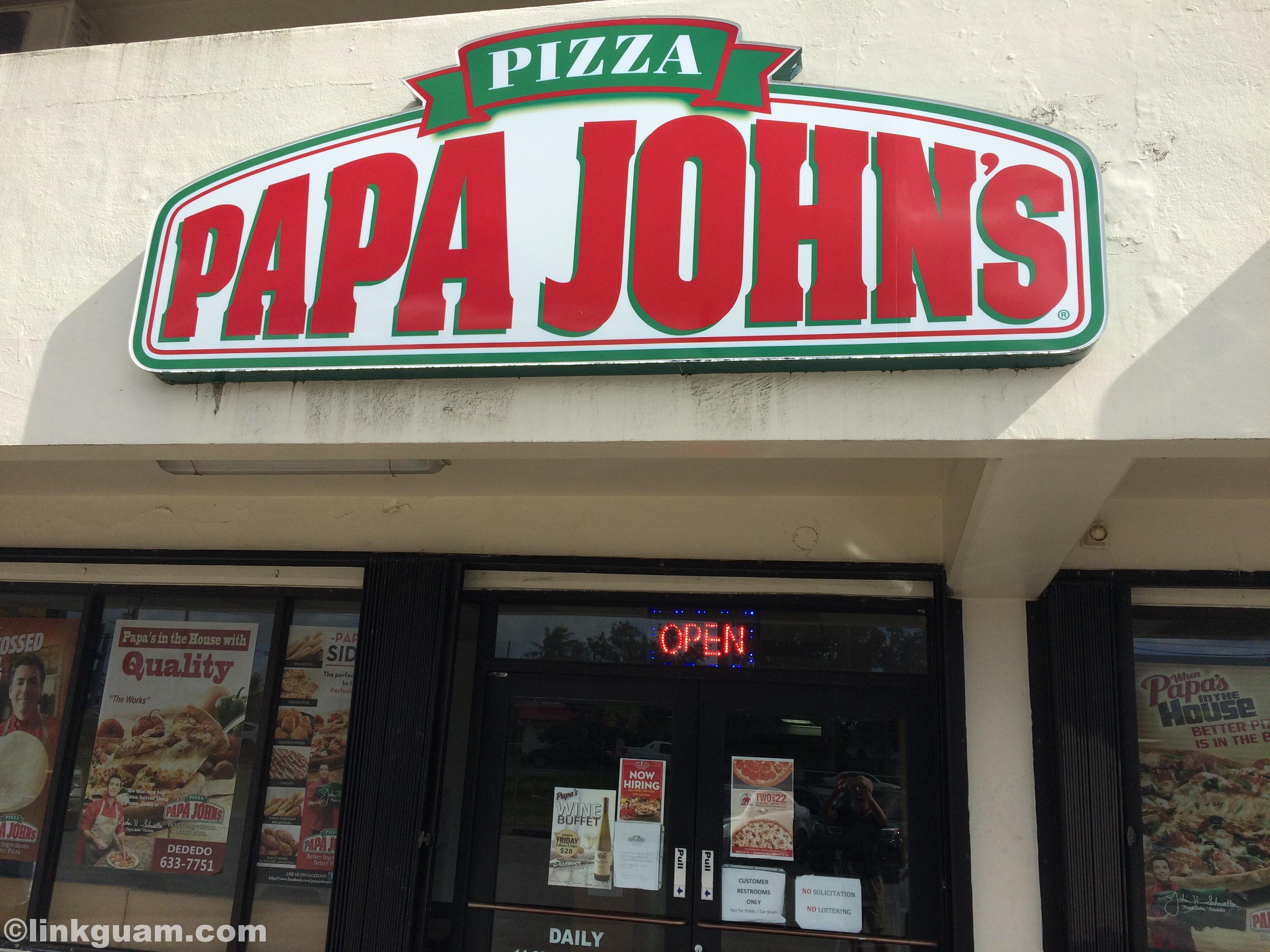 グアム旅行でpapa Johns パパジョンズ のピザを楽しみたい いいもの いい場所を伝えたい